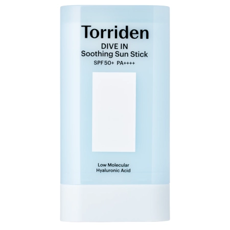 Torriden - Dive-In Soothing Sun Stick SPF 50+ PA++++ - Bőrnyugtató Fényvédő Stift - 19g