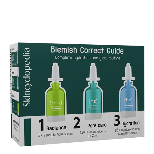 Skincyclopedia - Blemish Guide Set - Tökéletlenségek Elleni Kezelés - 3x15ml