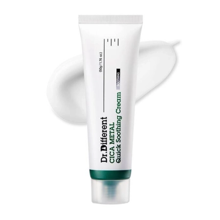 Dr.Different - Metal Quick Soothing Cream - Bőrnyugtató Arckrém - 50g