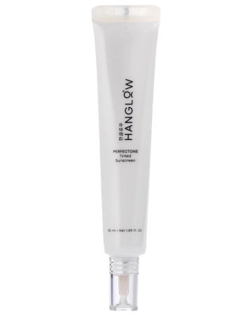 HanGlow - PerfecTone - Tinted Sunscreen SPF 50+ - Bőrkiegyenlítő Fényvédő Krém - 02 - 50 ml