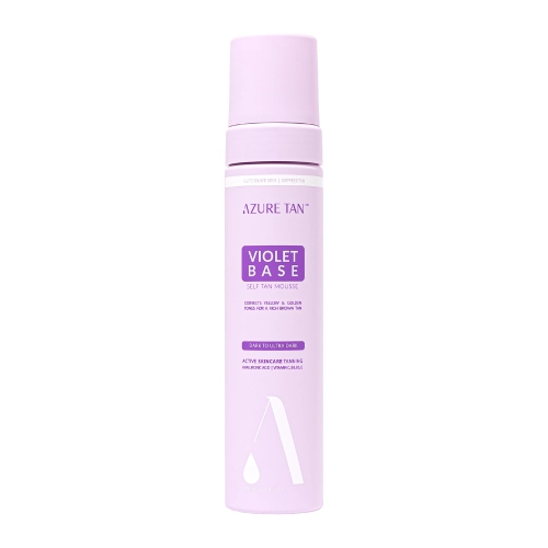 Azure Tan - Self Tan Mousse Mousse Violet Base - Önbarnító Testhab - Dark to Ultra Dark - 200ml