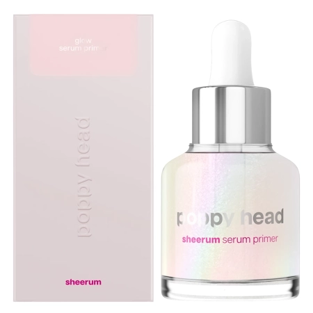 Poppy Head - Sheerum Glow Serum Primer - Ragyogtató Szérum Smink Alá - 30ml