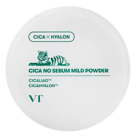 VT Cosmetics - Cica No-Sebum Mild Powder - Mattító Arcpúder - 5g