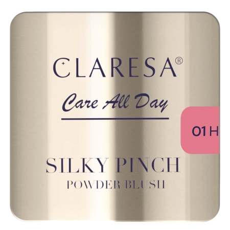 Claresa - Care All Day Silky Pinch Powder Blush - Laza Arcpirosító - Hibiscus 01 - 2 g