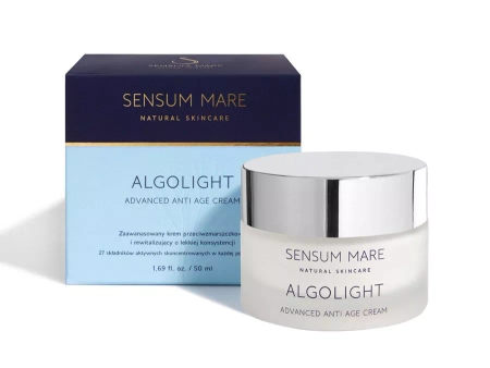 Sensum Mare - Algolight - Advanced Anti Age Cream - Revitalizáló és ránctalanító krém könnyű textúrával - 50ml
