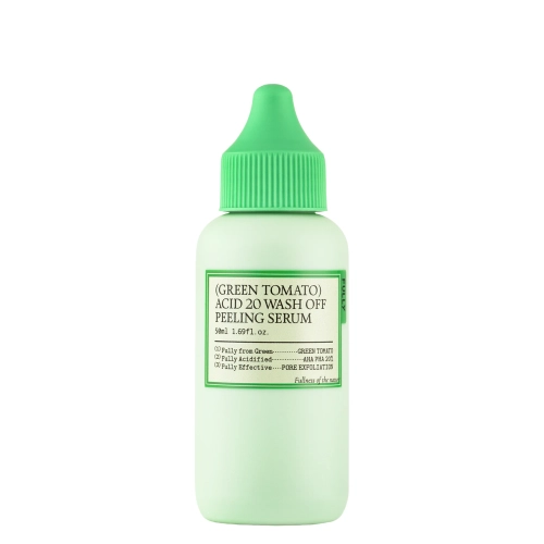 FULLY - Green Tomato Acid 20 Wash Off Peeling Serum - Archámlasztó - 50ml