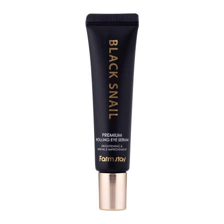 Farmstay - Black Snail Premium Rolling Eye Serum - Szemszérum Csiganyálkával - 25ml
