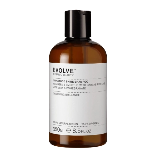 Evolve Organic Beauty - Superfood Shine Shampoo - Természetes Fényesítő Sampon - 250ml