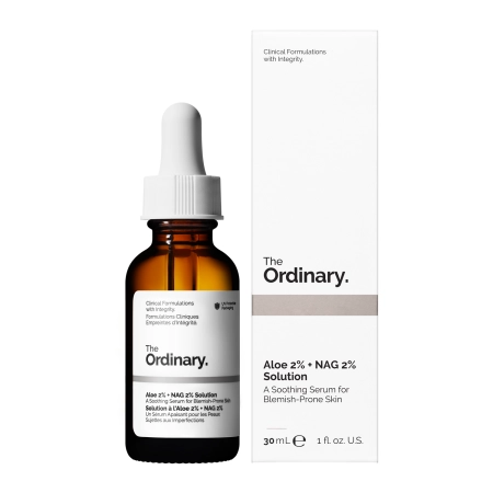 The Ordinary - Aloe 2% + NAG 2%-os Solution - Aloe Verás Arcszérum - 30ml