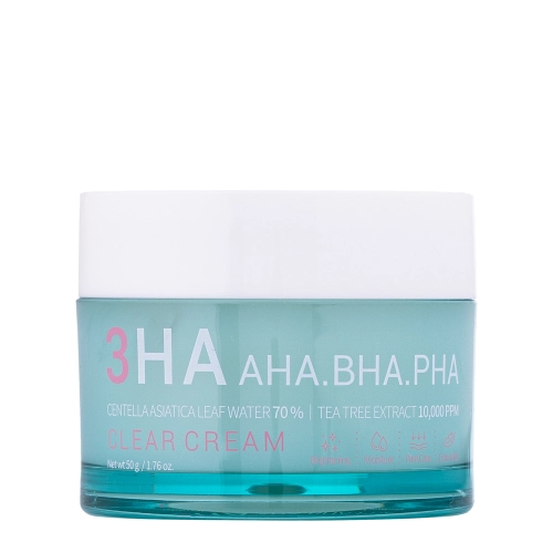 Esfolio - 3HA Clear Cream - Arckrém Savakkal - 50ml