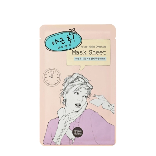 Holika Holika - After Mask Sheet - After Working Overtime - Ellazító és Hidratáló Fátyolmaszk - 30g
