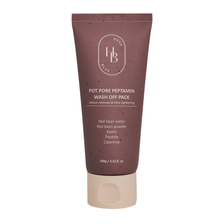 HEVEBLUE - Pot Pore Peptamin Wash Off Pack - Pórusszűkítő Maszk - 100g