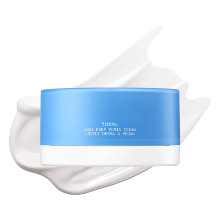 titto - Aqua Deep Porin Cream - Hidratáló Arckrém - 50ml