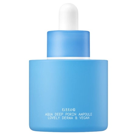 titto - Aqua Deep Porin Ampoule - Hidratáló Arcampulla - 30ml