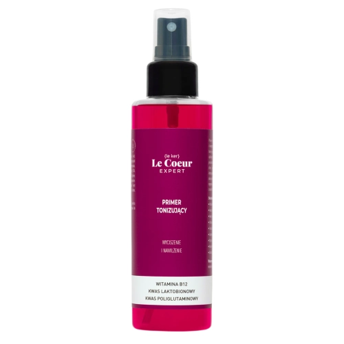 Le Coeur - Expert - Tonizáló Sminkalap B12-vitaminnal, Poliglutaminsavval és Laktobionsavval - 150ml