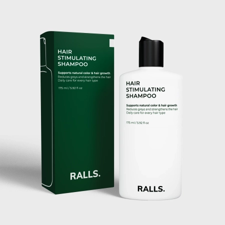 Ralls - Hair Stimulating Shampoo - Hajnövesztő Sampon - 175ml