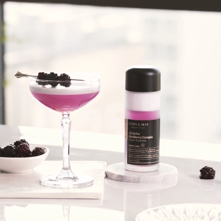 Mary&May - Vegan Blackberry Complex Cream Essence - Többfunkciós Krémes Esszencia - 140ml
