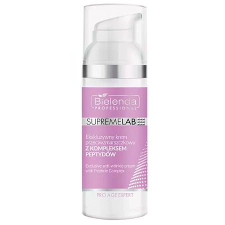 Bielenda Professional - Supremelab - Pro Age Expert - Exclusive Anti-Wrinkle Cream with Peptide Complex - Ránctalanító Krém Peptid Komplex-szel - 50ml