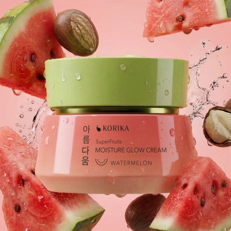 KORIKA - Superfruits Moisture Glow Cream - Hidratáló és Ragyogtató Arckrém - 50ml