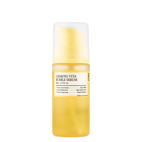 FULLY - Lemon Vita Bubble Serum - Ragyogtató Hatású Buborékos Szérum - 95ml