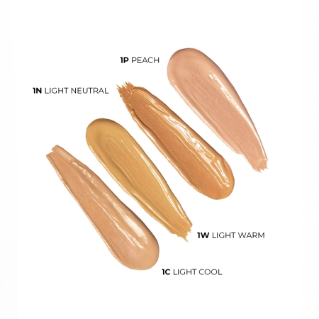 Claresa - Natural Skin Serum Concealer - Természetes Kivitelű Szérum-Korrektor - 1W Light Warm - 7ml