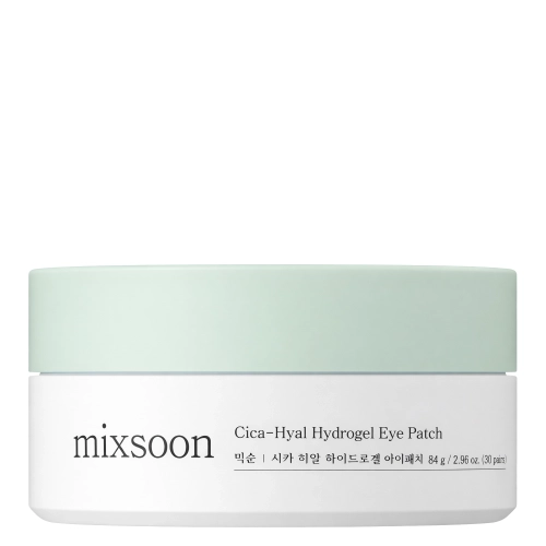 Mixsoon - Cica-Hyal Hydrogel Eye Patch - Bőrnyugtató és Hidratáló Hatású Hidrogel Szemkörnyék Tapaszok - 60db