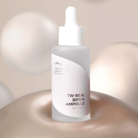 Isntree - TW-Real Bifida Ampoule - Regeneráló Arcszérum Probiotikumokkal - 50ml