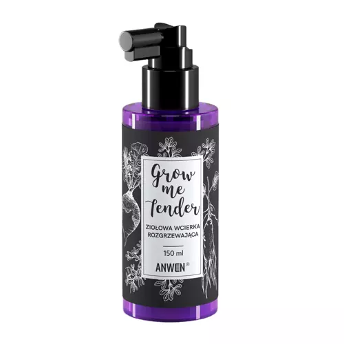 Anwen - Grow Me Tender - Gyógynövényes Melegítő Fejbőrápoló - 150ml