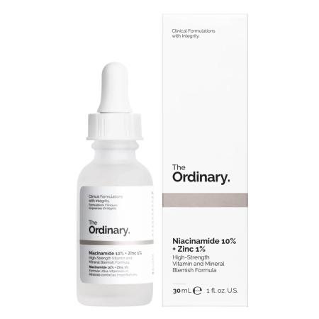 The Ordinary - Niacinamide 10% + Zinc 1% - Szérum B3-vitaminnal és Cinkkel - 30ml