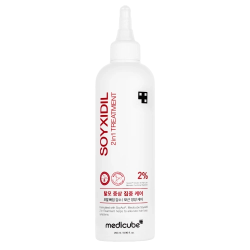 Medicube - Soyxidil 2in1 Treatment - Tápláló Hatású Hajhullás Elleni Kezelés - 265ml