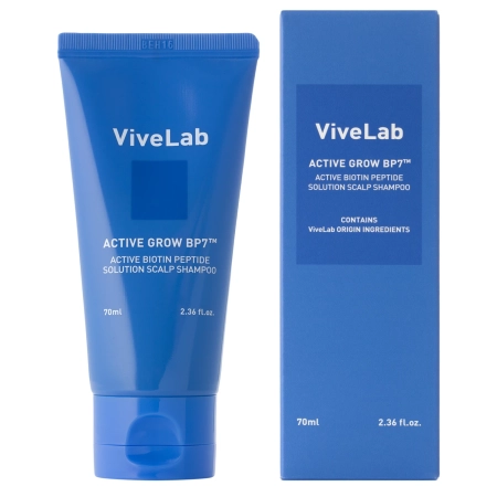 ViveLab - Active Biotin Peptide Solution Scalp Shampoo - Erősítő Sampon - 70ml