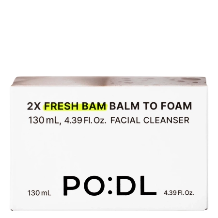 PO:DL - 2X Fresh Bam Balm To Foam Facial Cleanser - Arclemosó Balzsam - 130ml