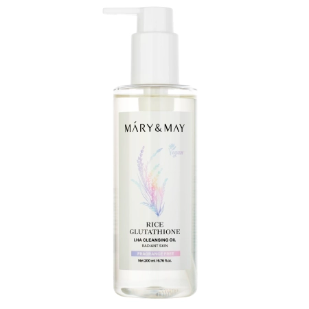 Mary&May - Rice Glutathione LHA Cleansing Oil - Arcisztító Olaj - 200ml