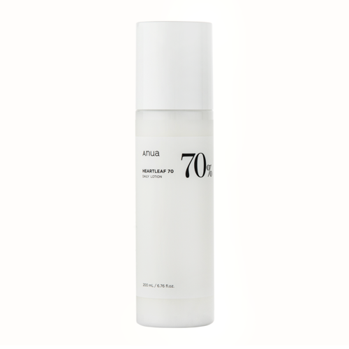 Anua - Heartleaf 70% Daily Lotion - Nyugtató és Hidratáló Arcápoló Emulzió - 200ml