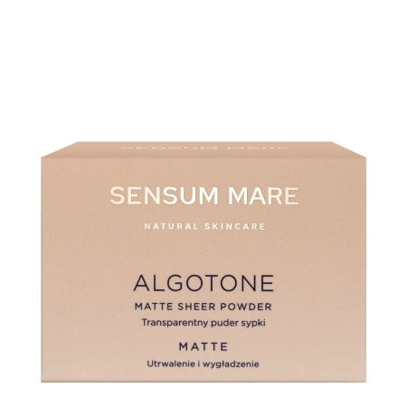 Sensum Mare - Algotone - Átlátszó, Matt Kivitelű, Laza Arcpúder - 10g