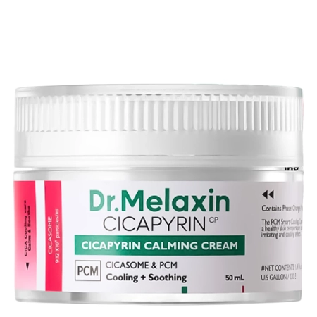 Dr.Melaxin - Cicapyrin Calming Cream - Bőrnyugtató Hatású Arckrém Hűsítő Komplexszel - 50ml