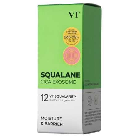 VT Cosmetics - Squalane Cica Exosome S4 Moisture Ampoule - Hidratáló Arcampulla - 30ml