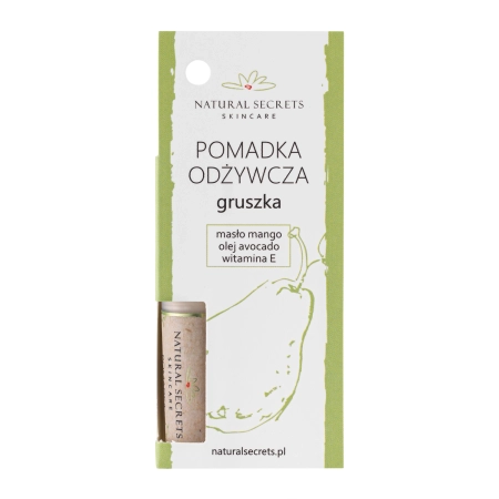 Natural Secrets - Ajakápoló Stift - Körte - 3,5g