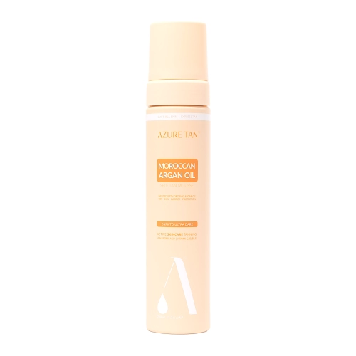 Azure Tan - Moroccan Argan Oil Self Tan Mousse - Önbarnító Testhab - Dark to Ultra Dark - 200ml