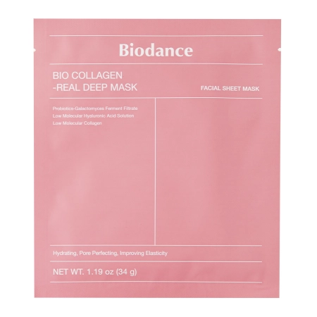 Biodance - Bio-Collagen Real Deep Mask Set - Feszesítő Kollagénes Fátyolmaszmaszk Szett - 4db/34g