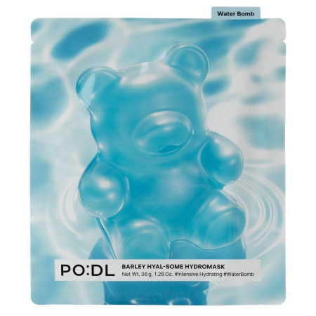PO:DL - Barley Hyal-Some Hydromask Set - Hidratáló Hatású Zselés Arcmaszk Szett - 4x36g