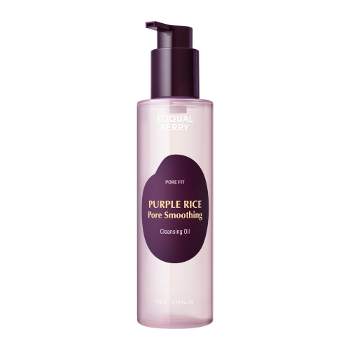 EQQUALBERRY - Purple Rice Pore Smoothing Cleansing Oil - Sminkeltávolító Olaj - 200ml