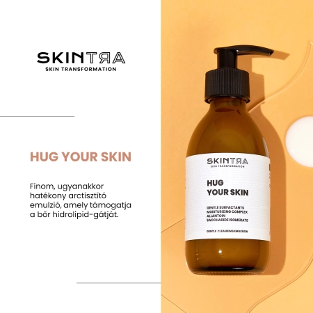 SkinTra - Hug Your Skin - Kíméletes Arctisztító Emulzió - 200ml