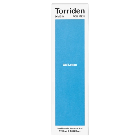 Torriden - Dive-In For Men Gel Lotion - Hidratáló Hatású Zselés Emulzió - 200ml