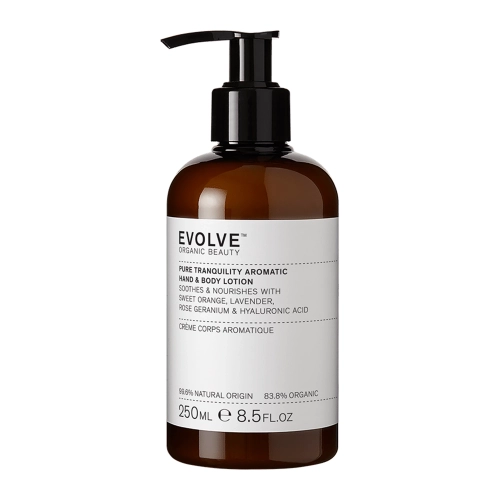 Evolve Organic Beauty - Pure Tranquility Aromatic Hand & Body Lotion - Kéz- és Testápoló Balzsam - 250ml