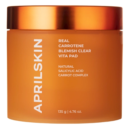 Aprilskin - Carrotene Clarifying Vita Pads - Arctisztító Korongok Karotinnal - 135g