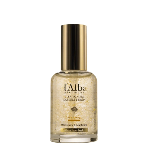 d'Alba - Vita Toning Capsule Serum - Hidratáló és Világosító Arcszérum - 50ml