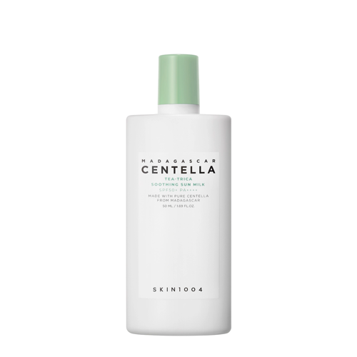 SKIN1004 - Madagascar Centella Tea-Trica Soothing Sun Milk SPF50+ PA++++ - Könnyű Fényvédő Krém - 50ml