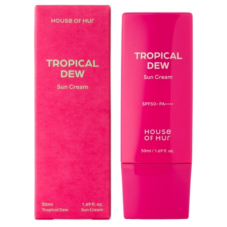 House of Hur - Tropical Dew Sun Cream - Hidratáló Fényvédő Krém SPF50+ PA++++ - 50ml