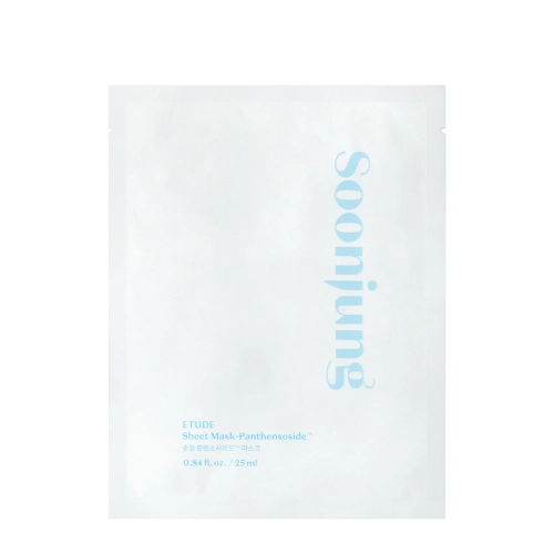 Etude House - Soon Jung Panthensoside Sheet Mask - Bőrnyugtató Fátyolmaszk - 25ml